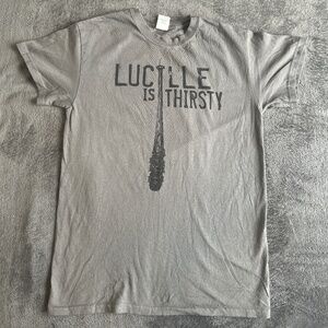 Lucille Is Thirsty Grey T-Shirt